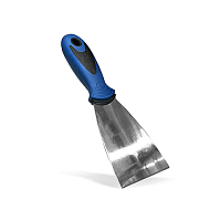 Шпатель нержавеющий 60 мм с лезвием средней жесткости МАМОНТ