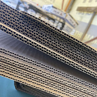 Гофрокартон трехслойный (3 мм) укрывочный 2 x 1 м МАМОНТ