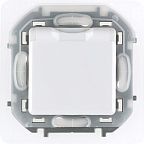 Розетка Legrand INSPIRIA с крышкой, белый
