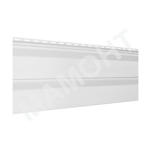 Сайдинг виниловый Ю-Пласт Classic КОРАБЕЛЬНЫЙ БРУС Белый