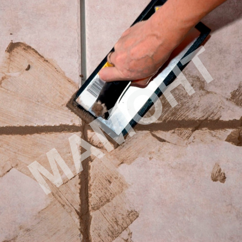 Фуга Тайфун FUGA Elastic №023 коричневая, 2 кг - Фото 2