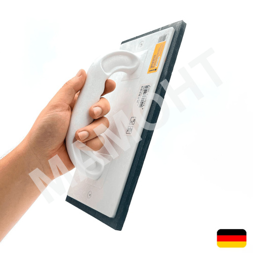 Терка затирочная с губчатой резиной 280 x 140 мм, 9 мм МАМОНТ (INS-MMNT-1075)