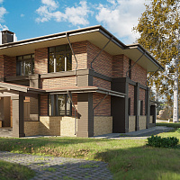 Фасадная плитка Docke PREMIUM BRICK Клубника, 2 м2