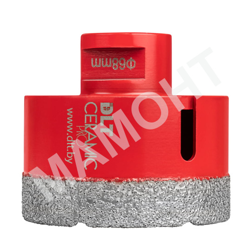 Коронка алмазная по керамограниту DLT CERAMIC PRO, 68 мм (0502)