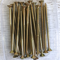 Шуруп универсальный желтый 5.0 х 90 мм МАМОНТ (25 шт.)