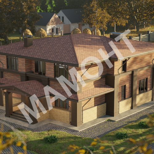 Фасадная плитка Docke PREMIUM BRICK Клубника, 2 м2 - Фото 4