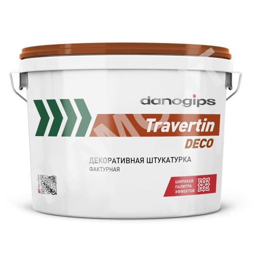 Штукатурка декоративная Danogips Travertin Deco, 15 кг