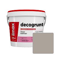 Грунт-контакт с кварцевым заполнителем ilmax decogrunt, 2886T, 20 кг