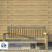 Фасадная панель Ю-Пласт Hokla ЛИСТВЕННИЦА Светлая