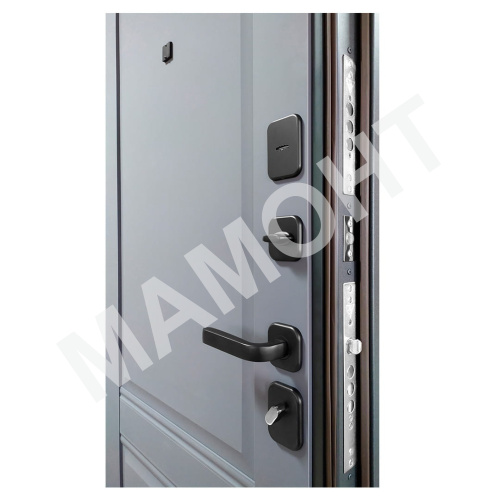 Дверь АРКТИК КЛАССИКА Муар черный / Графит нубук Промет - Фото 4