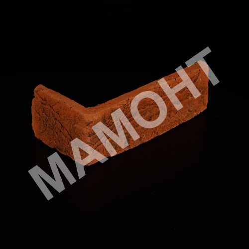 Декоративный камень угловой PETRA Клинкерный кирпич 17П3 У