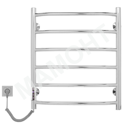 Полотенцесушитель электрический Terra 50х60 Т6(Л) таймер Gloss Reiter