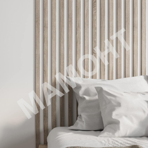 Интерьерная рейка МДФ STELLA Бриона Дуб Винтаж 16 x 40 x 2700 мм - Фото 3