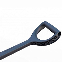 Лопата снеговая автомобильная пластмассовая со скребком Fachmann (05.111)