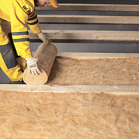 Утеплитель из стекловолокна 5 см Vetonit Isover Master Standart-TWIN-50 в матах 20,13 м2