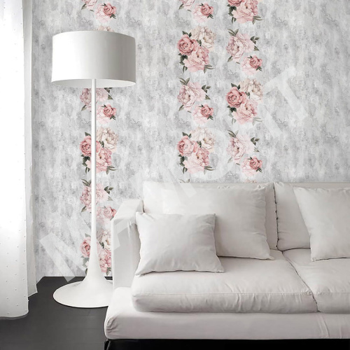 Панель ПВХ Европрофиль Пионы цвет 651 (2700 х 250 х 8 мм) 4 шт. - Фото 2