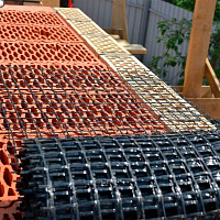 Сетка базальтовая LIHTAR (25 x 25 мм) 1 x 10 м