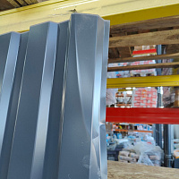 БРАК Профнастил МП-20 А 2 х 1,15 м (RAL 7024, графит) 0,45 мм