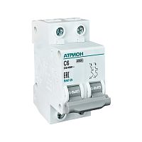 Автоматический выключатель АТРИОН ВА47-29, 2P, хар. С