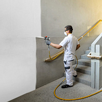 Шпатлевка готовая машинного нанесения DANOGIPS ProSpray, 15 л (25 кг)