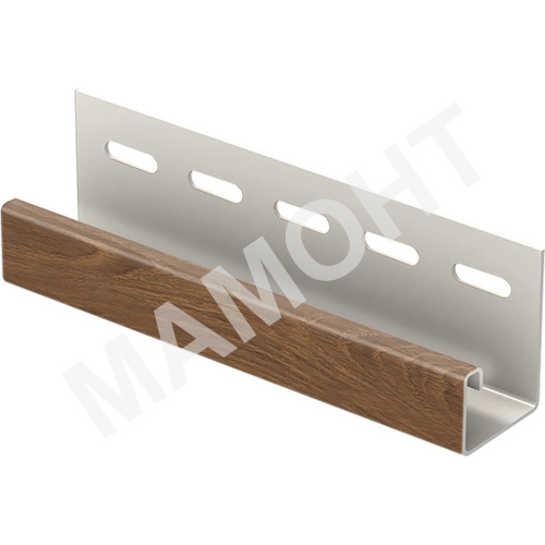 J-планка Ю-Пласт 3 м, Софит PRO Дуб Золотой