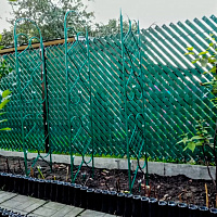 Лента для забора декоративная MAXIMUM 48 мм, 50 м, (RAL6005, зеленый)