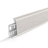 Плинтус напольный 70 мм Ideal Деконика 265 Клен Патина