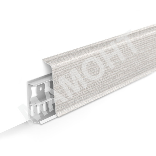 Плинтус напольный 70 мм Ideal Деконика 265 Клен Патина