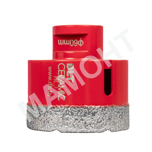 Коронка алмазная по керамограниту DLT CERAMIC PRO, 60 мм (0692)