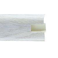 Плинтус ПВХ с кабель-каналом WIMAR 852 Дуб Алансо