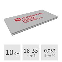 Экструдированный пенополистирол 10 см Технониколь Carbon Eco, 0,68 м2