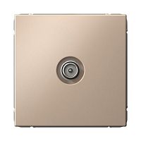 Розетка TV (антенна) Systeme Electric ARTGALLERY, песочный