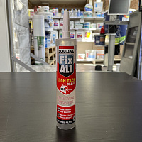 Клей-герметик гибридный Soudal Fix All Hight Tack прозрачный, 290 мл