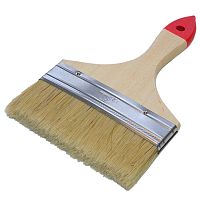 Кисть плоская СТАНДАРТ, натуральный ворс SPRAVA,  5"/125 мм