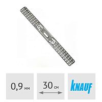 Подвес прямой (0.9 мм) KNAUF для CD-профиля, ребра 12 см, длина 30 см