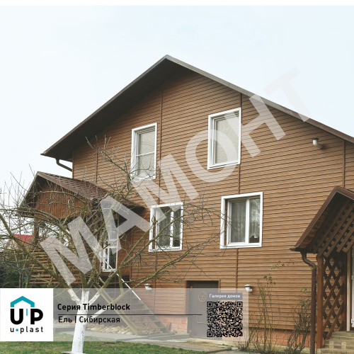 Сайдинг виниловый Ю-Пласт Timberblock ЕЛЬ Сибирская - Фото 2