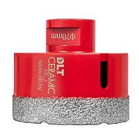 Коронка алмазная по керамограниту DLT CERAMIC PRO, 70 мм (0501)