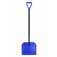 Лопата снеговая из поликарбоната 450 мм, 142 см с алюминиевым черенком