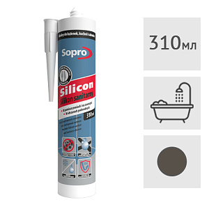 Силиконовый герметик Sopro 069 (62) хебан, 310 мл