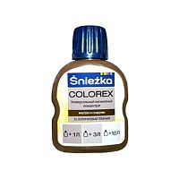 Пигмент концентрат Sniezka Colorex №75 темно-коричневый, 100 мл