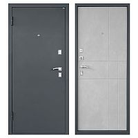 Дверь ТИТАН Антеро Антрацит / Бетон снежный Промет