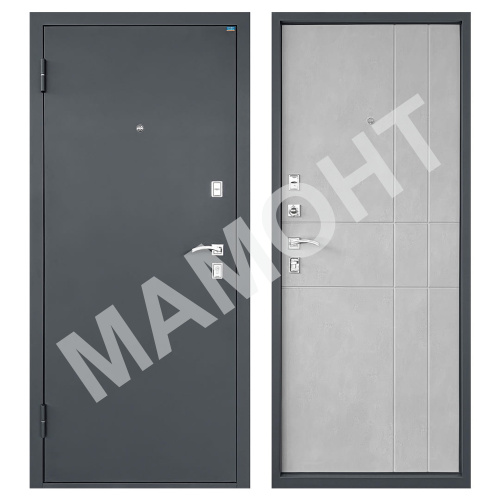 Дверь ТИТАН Антеро Антрацит / Бетон снежный Промет