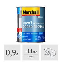 Краска Marshall Export 7 латексная матовая, 0,9 л