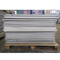 Нарезанный гипсокартон потолочный (9.5 мм) обычный 60 x 120 см