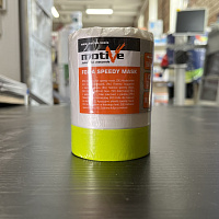 Пленка укрывочная с малярной лентой Motive SPEEDY MASK, 0.55 x 33 м (18 м2)