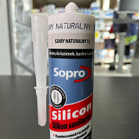 Силиконовый герметик Sopro 271 (72) серый натуральный, 310 мл