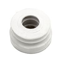 Манжета переходная трехлепестковая белая Симтек