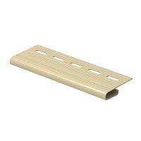 Завершающая планка Ю-Пласт 3 м, Classic Корабельный брус Кофе с молоком