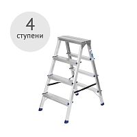 Лестница-стремянка двухсторонняя 4 ступени TARKO 04204
