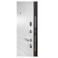 Дверь МАРС 6 Классика Мокко / Ясень белый Промет